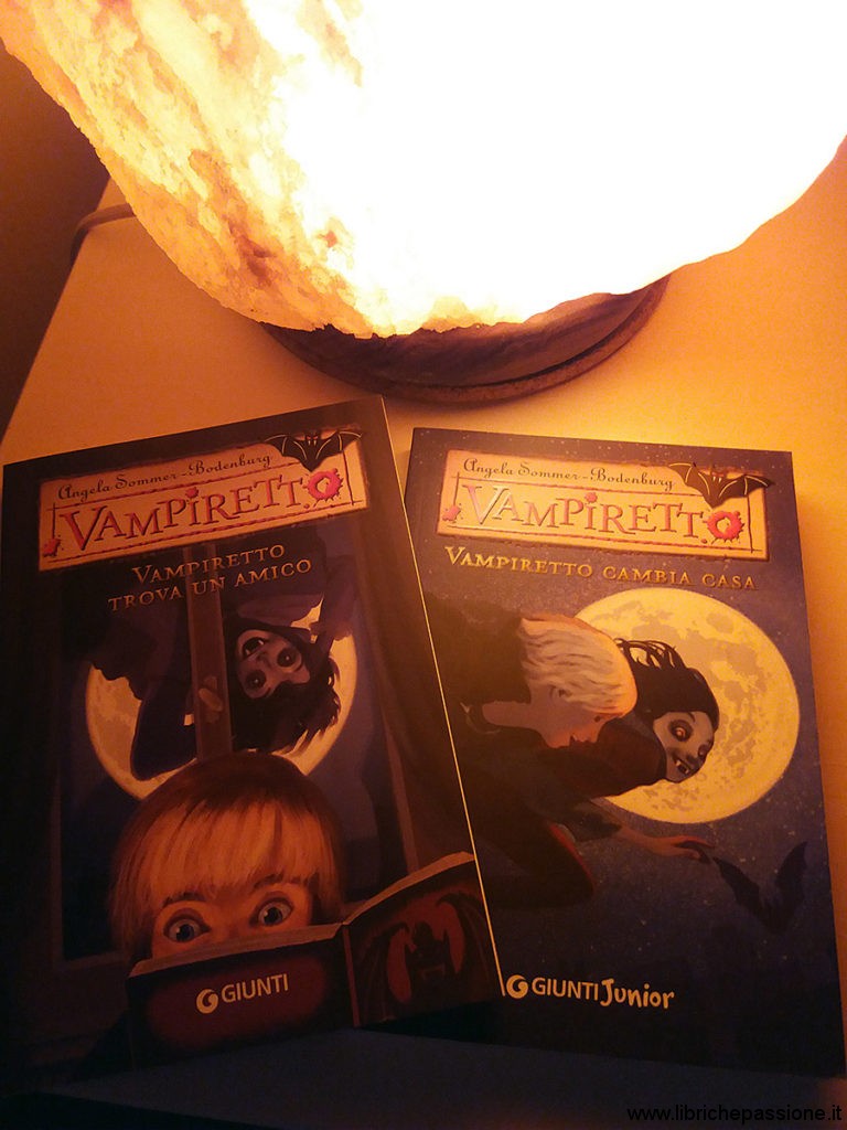 copertina del libro "Vampiretto" di Angela Sommer-Bodenburg, foto librichepassione.it