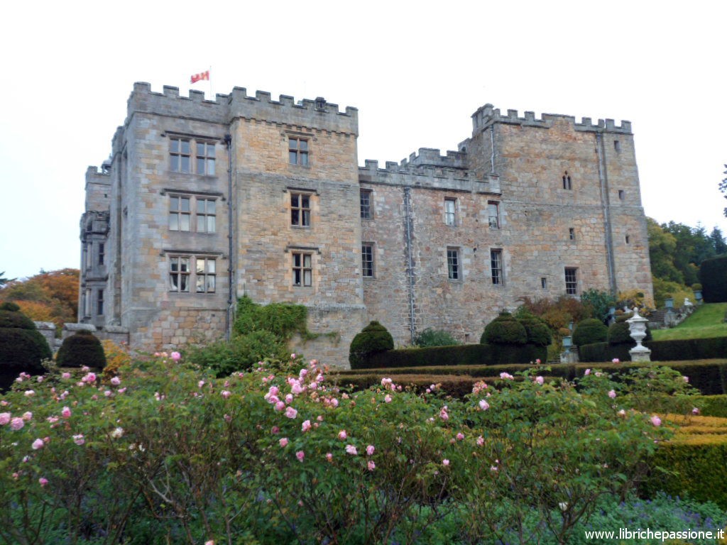 Il castello di Chillingham Gardens. Fotografia della scrittrice Caroline Roberts