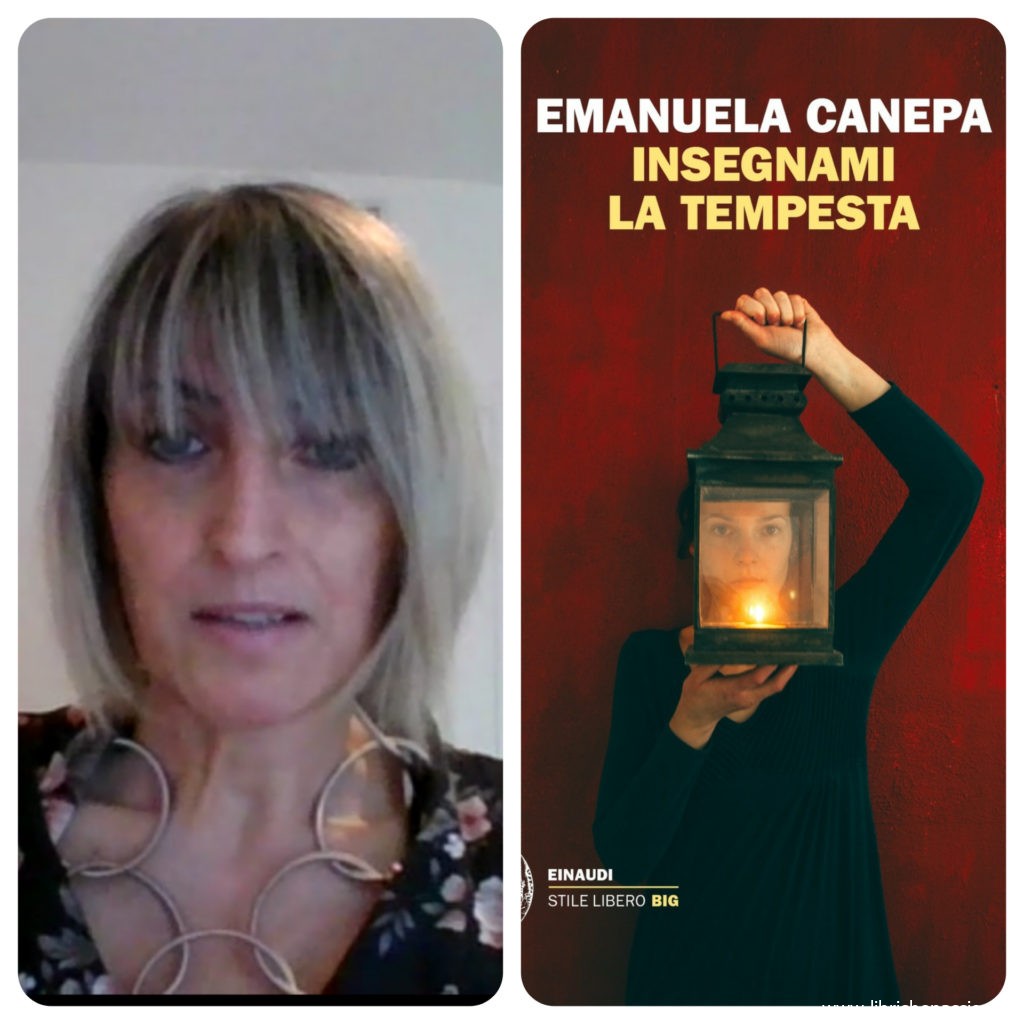 “Ve lo legge lo scrittore” stasera ospite del Blog c’è Emanuela Canepa autrice del romanzo “Insegnami la tempesta” edito  da Einaudi